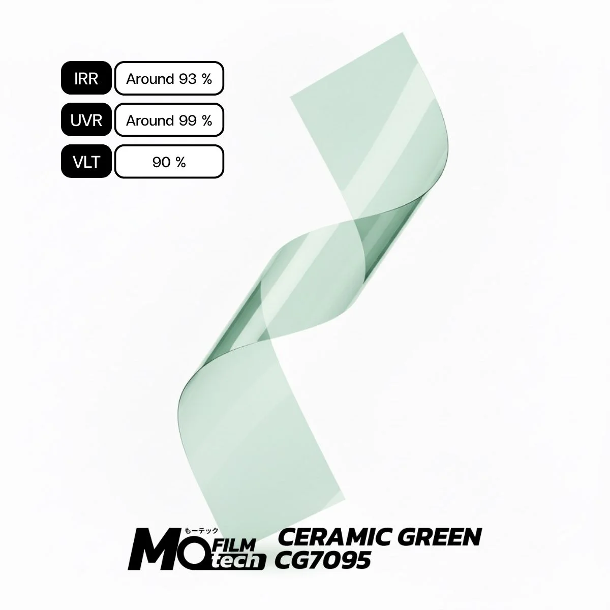 ฟิล์มกรองแสง CERAMIC GREEN CG7095 | Motech Film