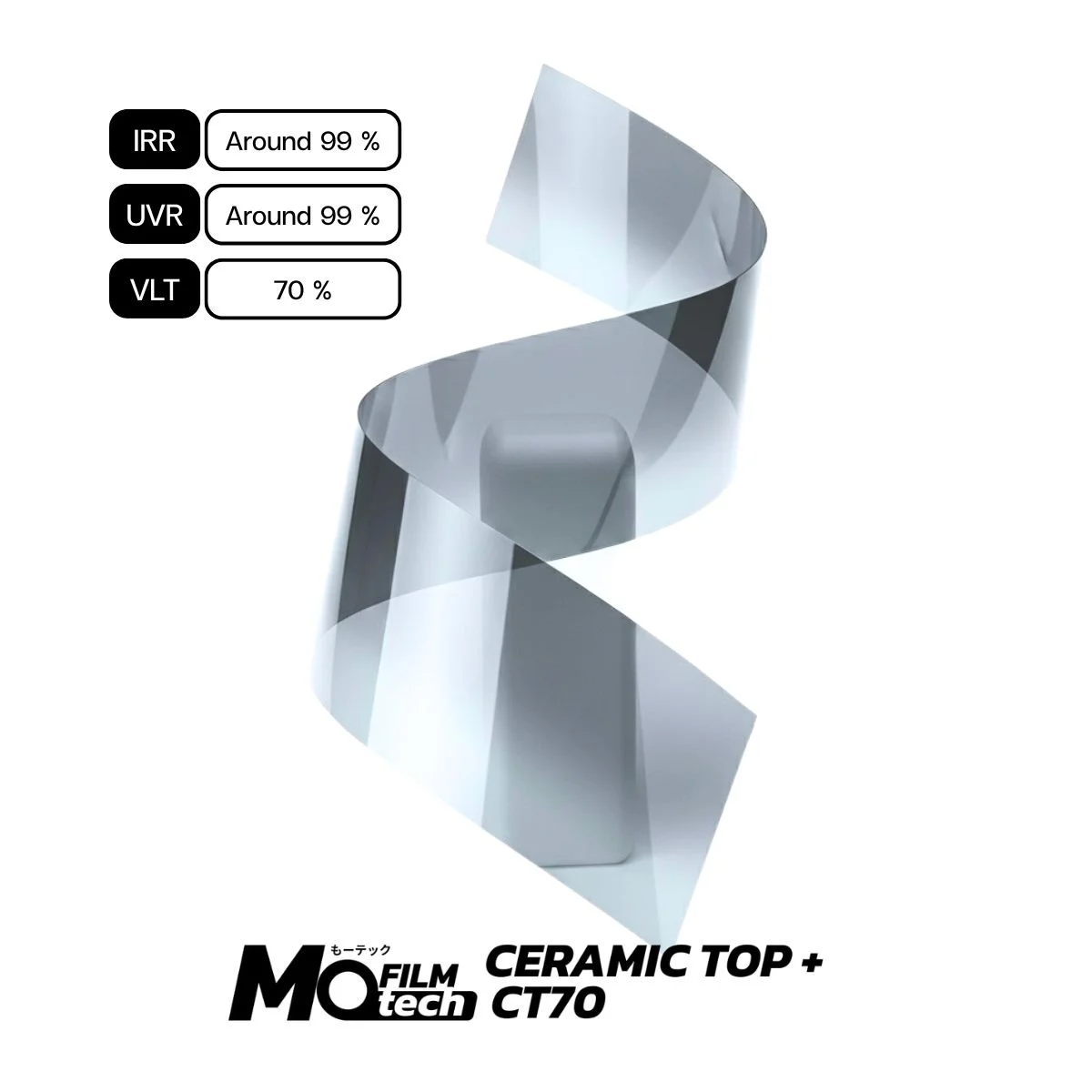 ฟิล์มกรองแสง CERAMIC TOP+ CT70 | Motech Film